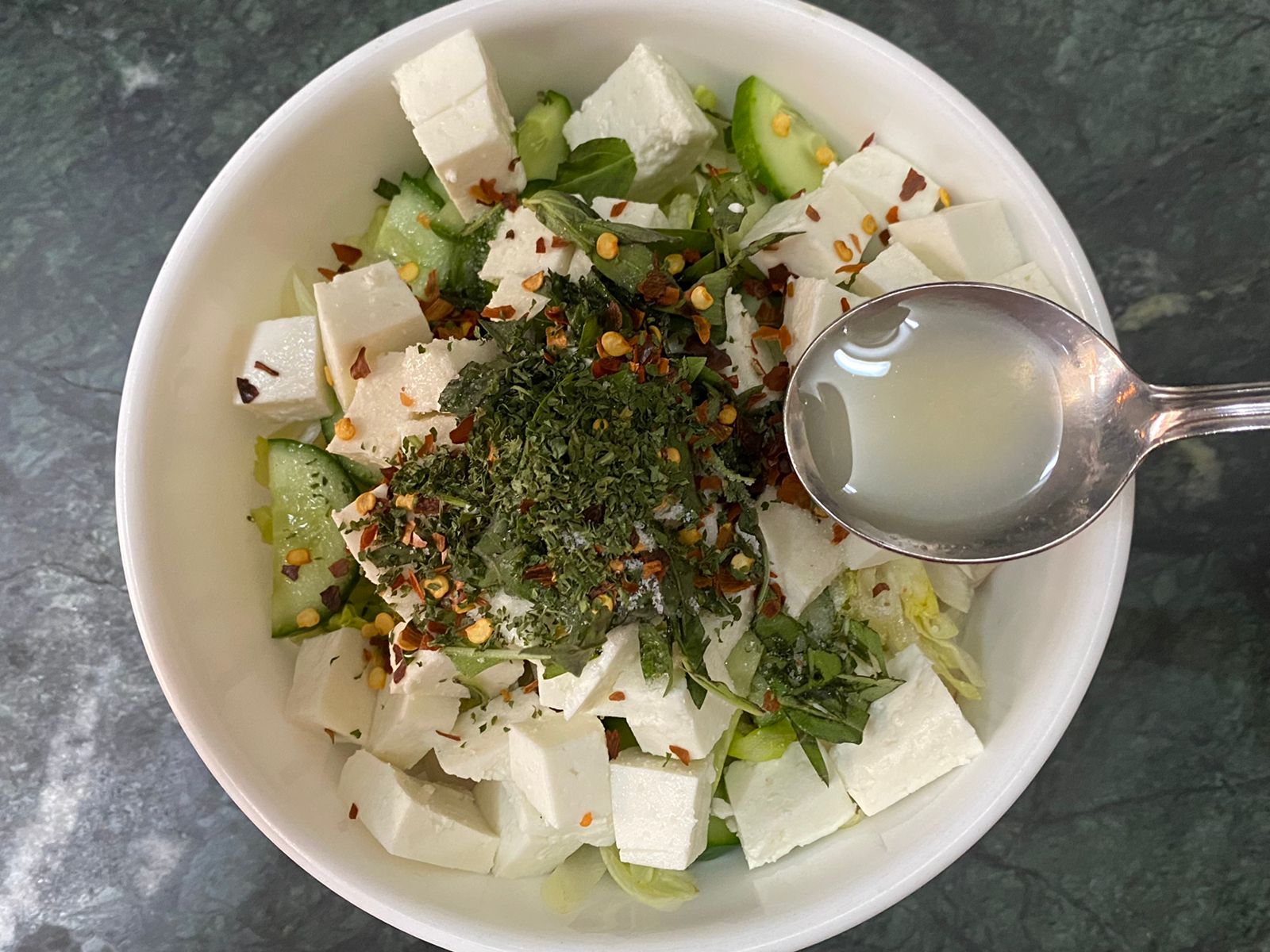 Paneer Salad Recipe