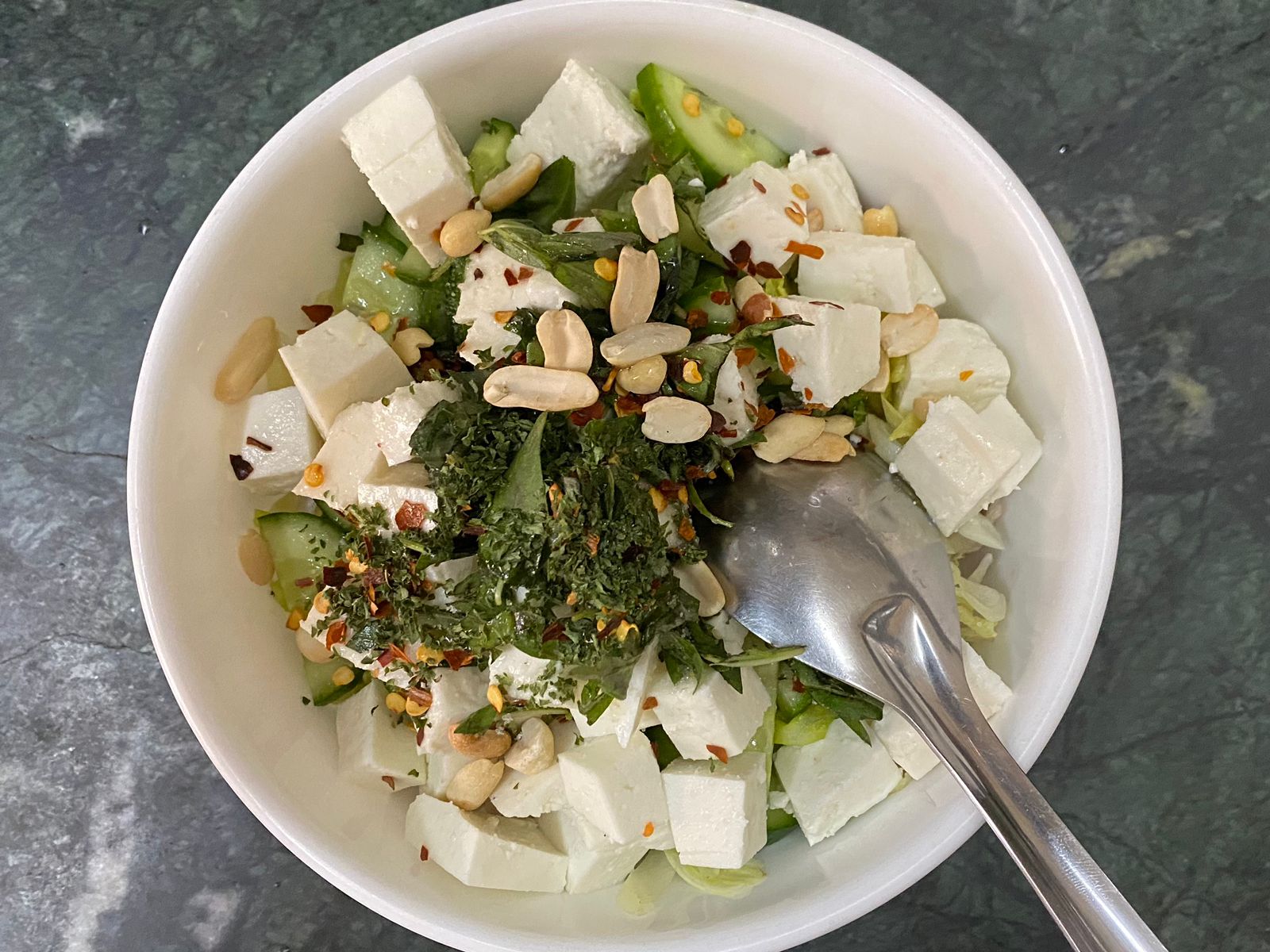 Paneer Salad Recipe