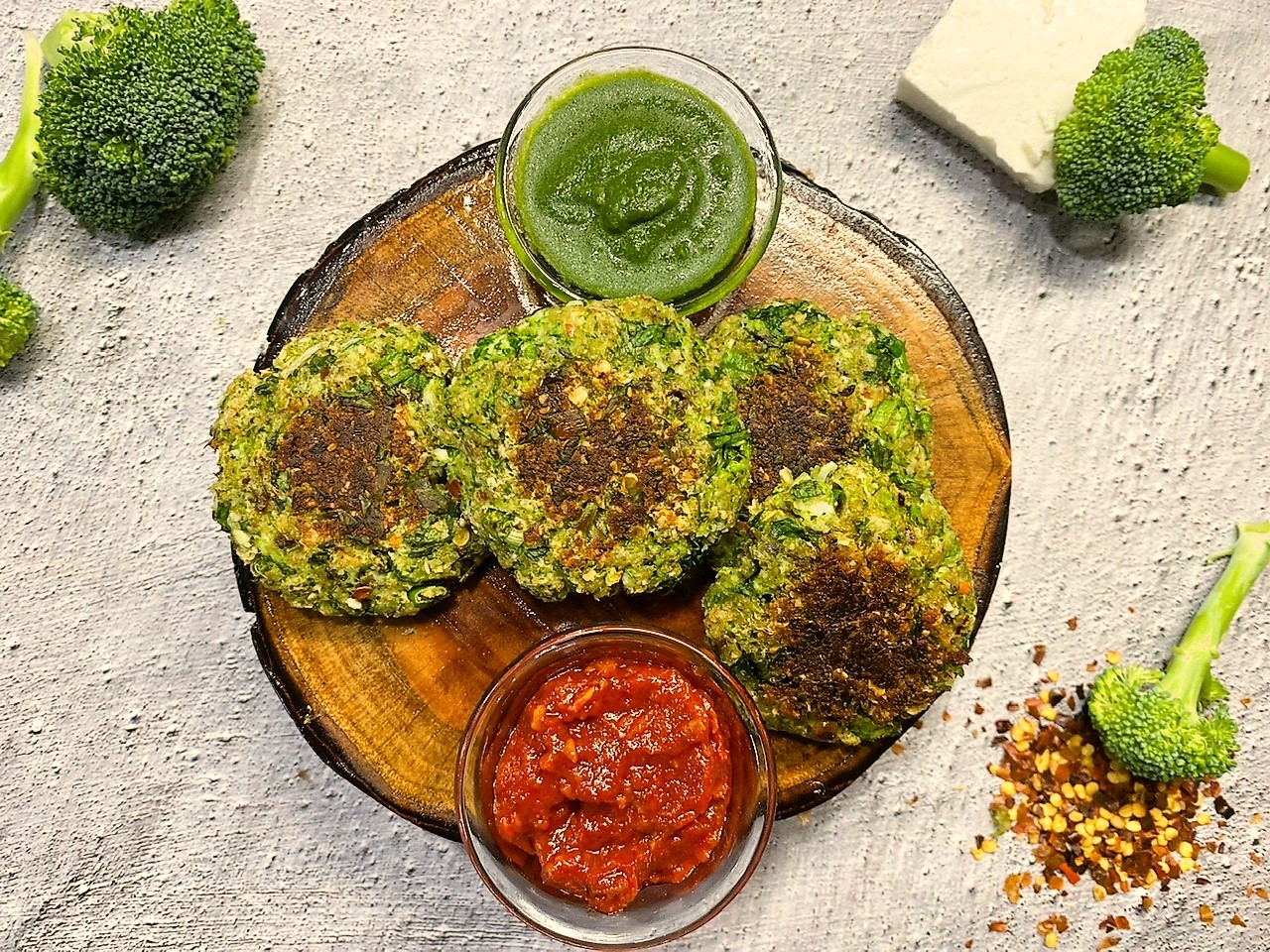 Broccoli Paneer Cutlet Recipe