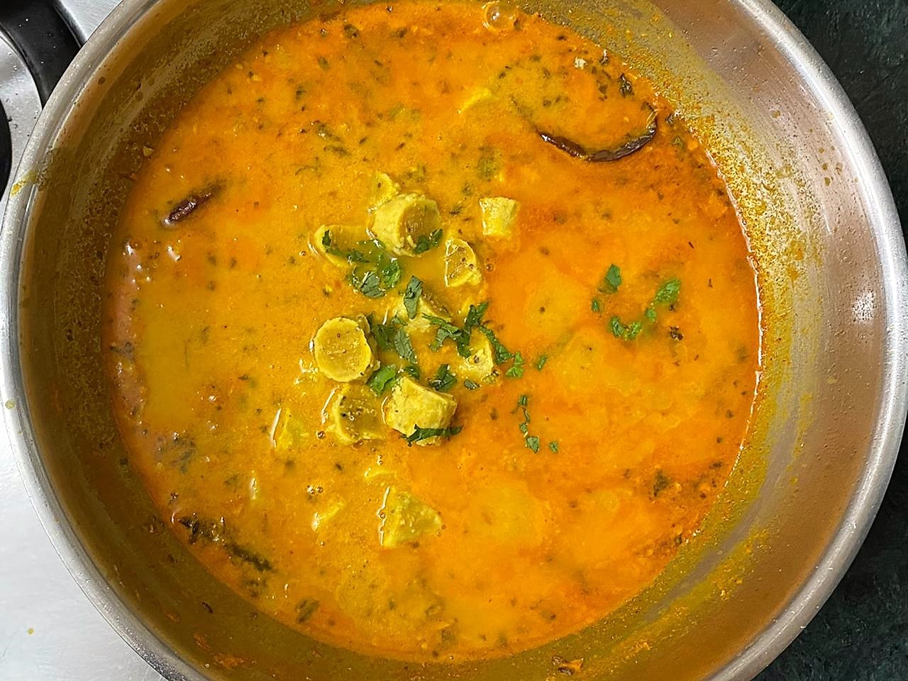 Pyaz wale Gatte ki Subji Recipe