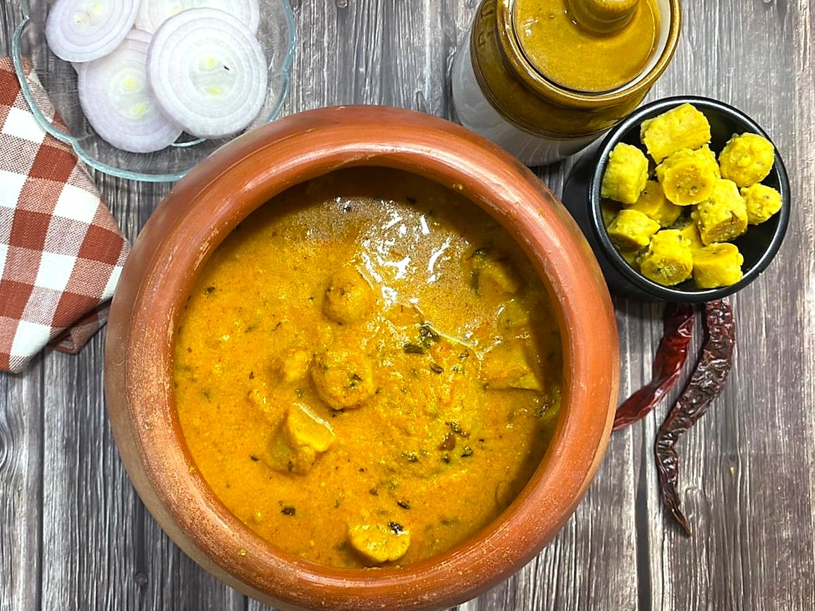 Pyaz wale Gatte ki Subji Recipe