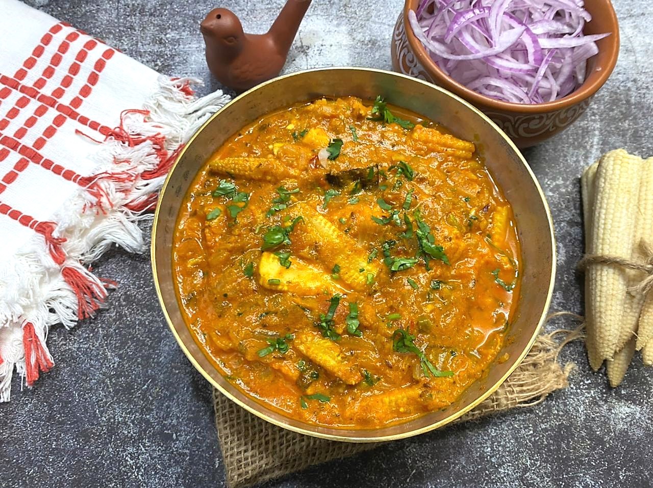 Masala Baby Corn Recipe