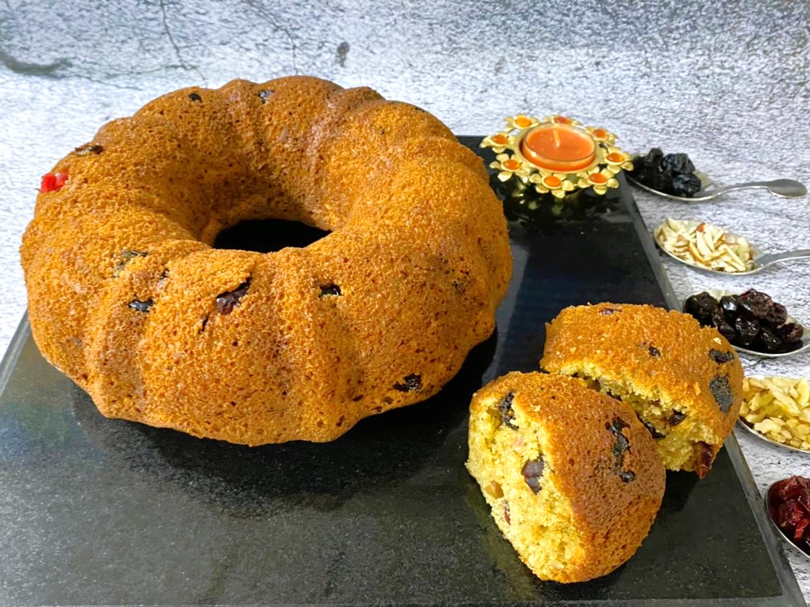 Dried Fruit and Nut Cake Recipe