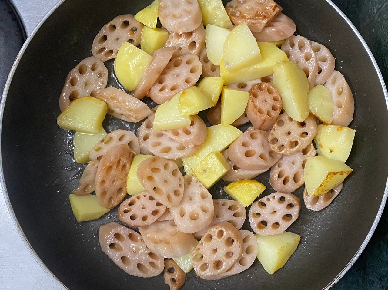 Potato Lotus Stem Recipe