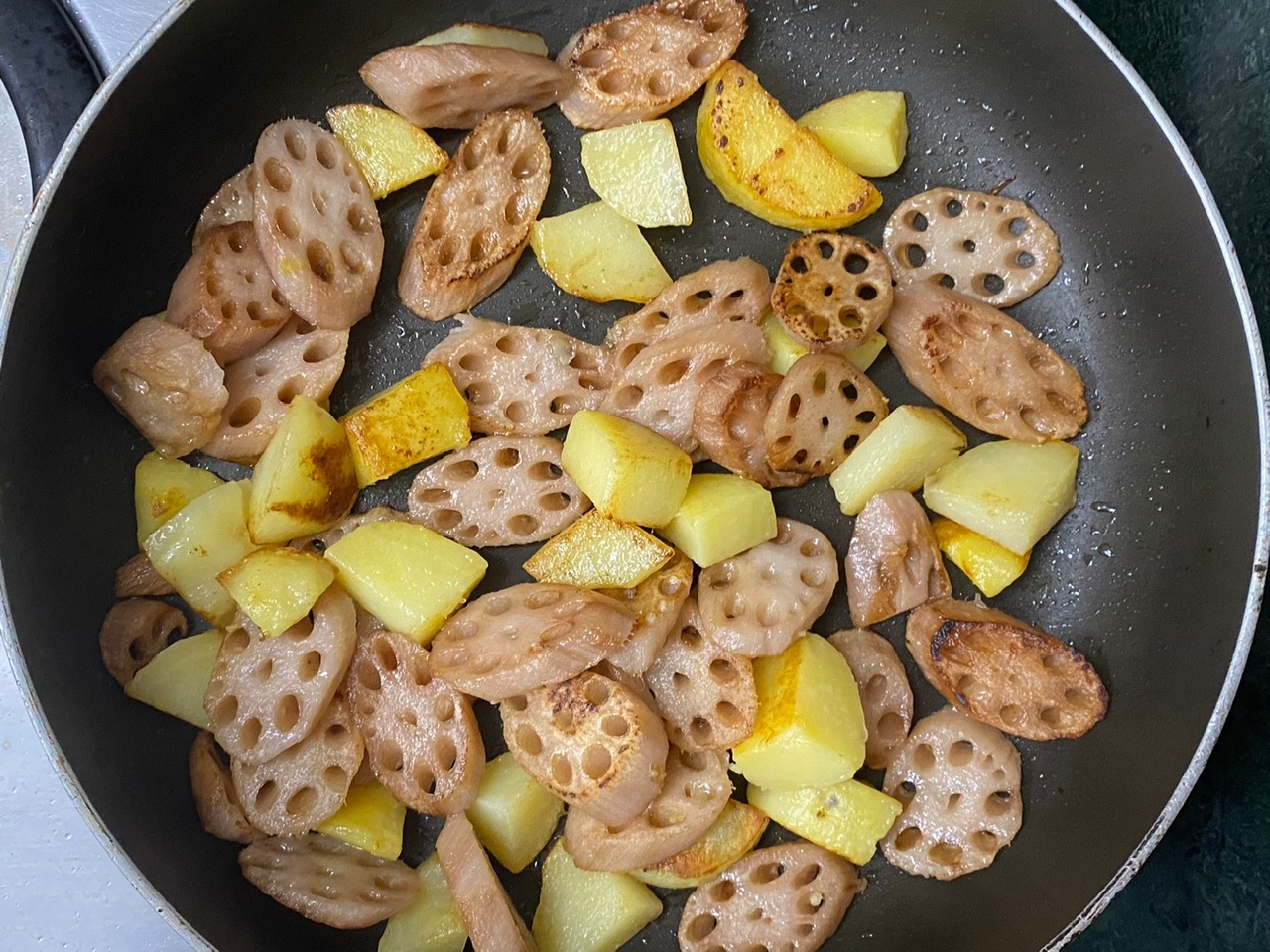 Potato Lotus Stem Recipe