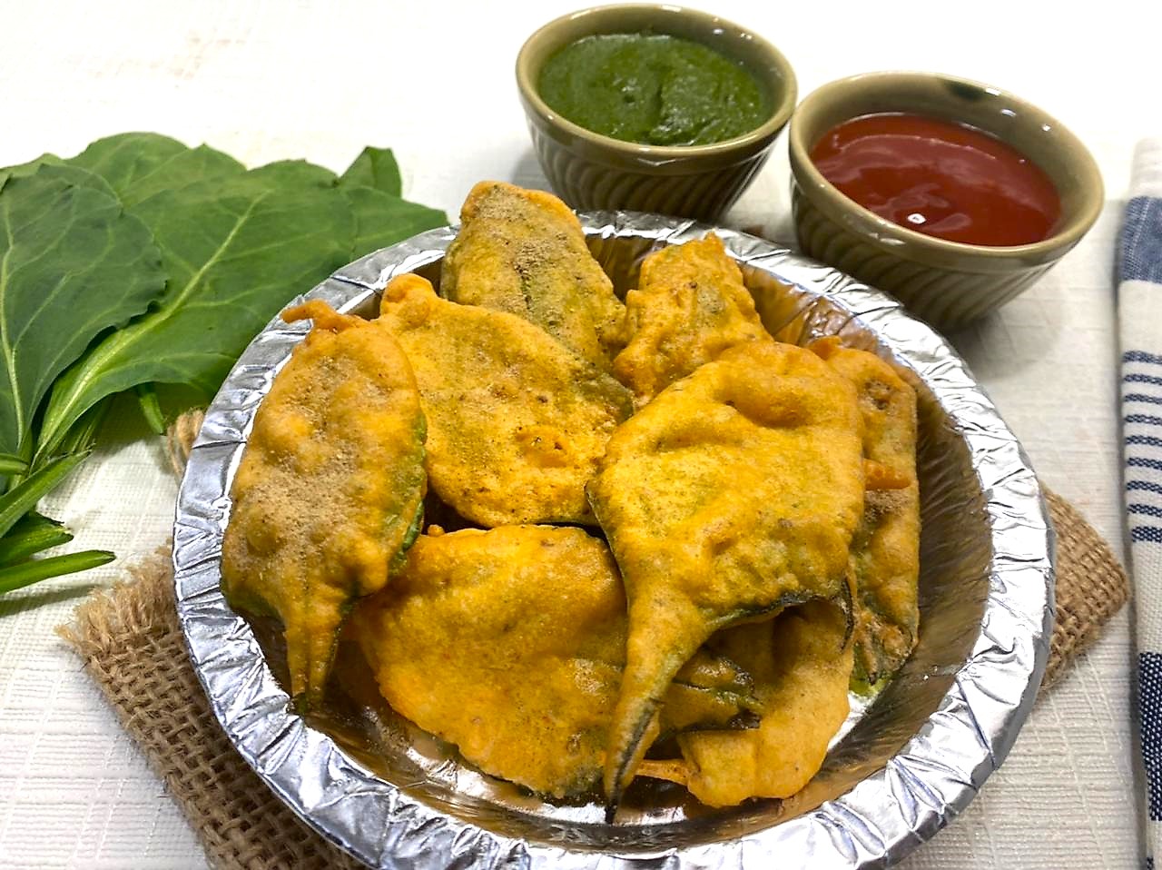 Palak Patte Pakora Recipe