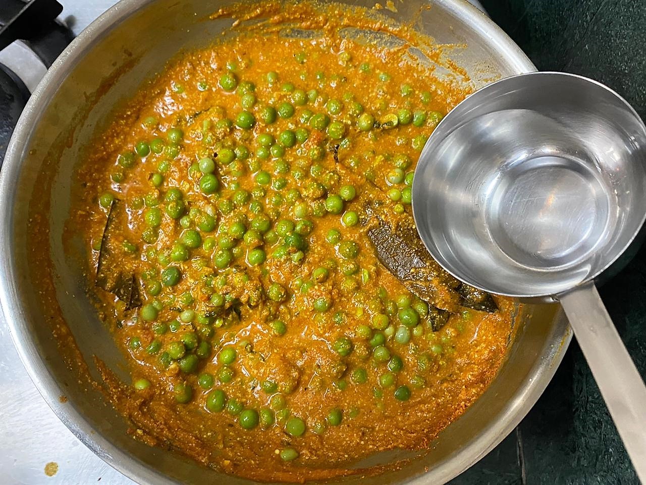 Green Peas Masala Recipe