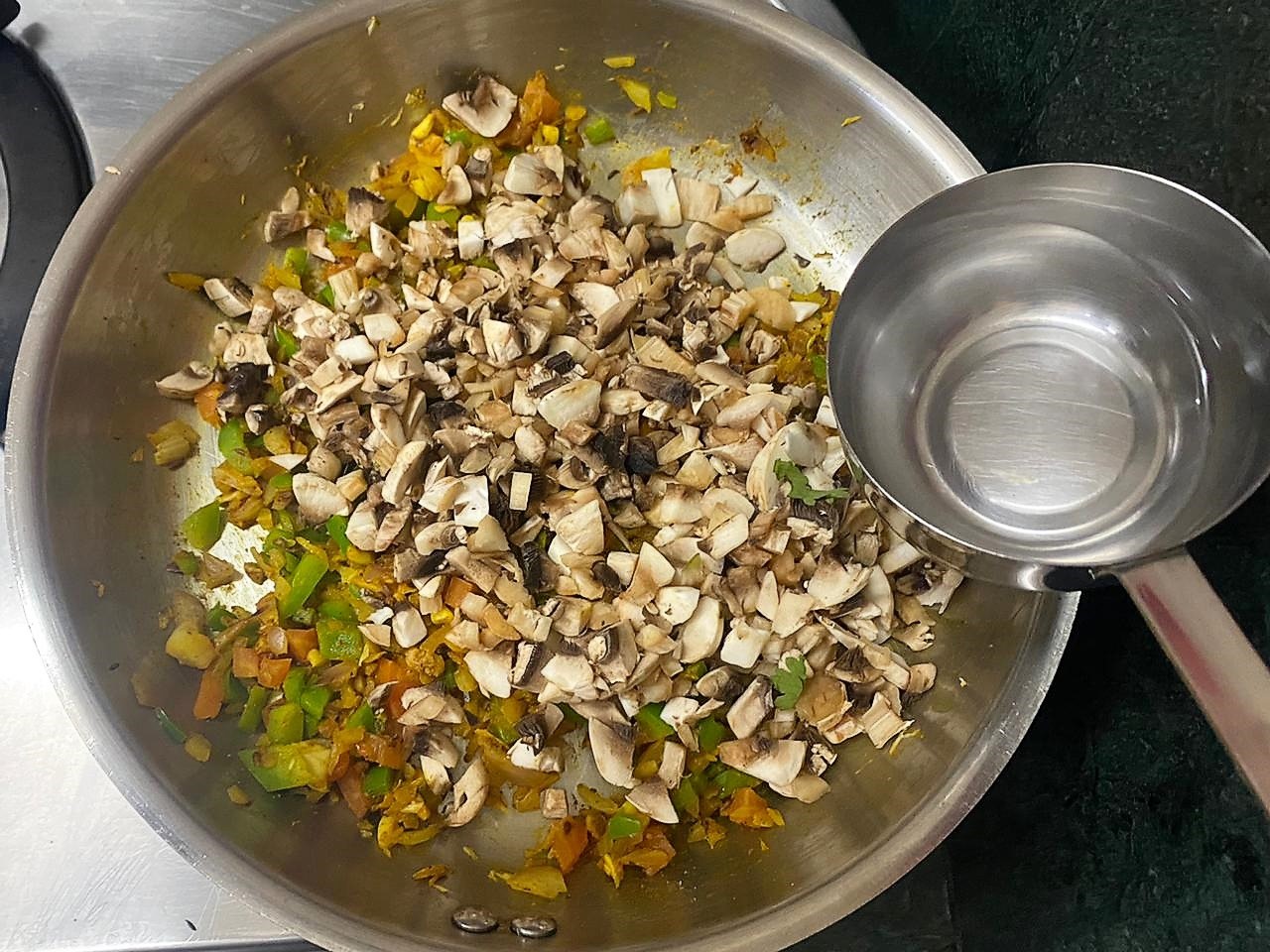 Mushroom Bhurji Recipe