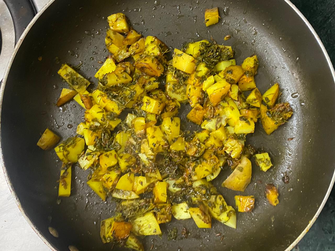 Quick Aloo Kasuri Methi Recipe