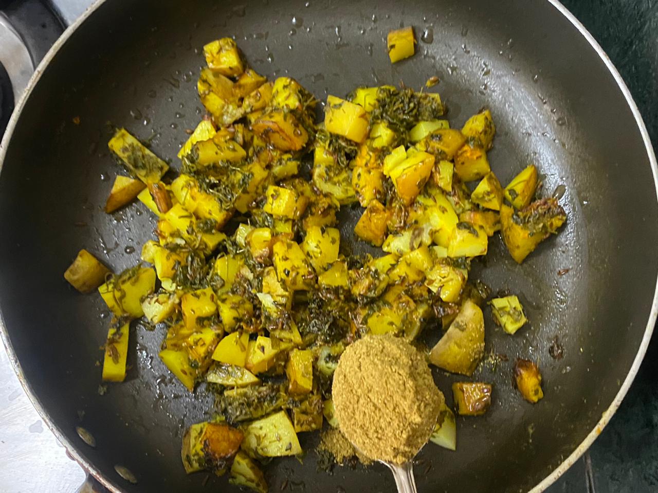 Quick Aloo Kasuri Methi Recipe