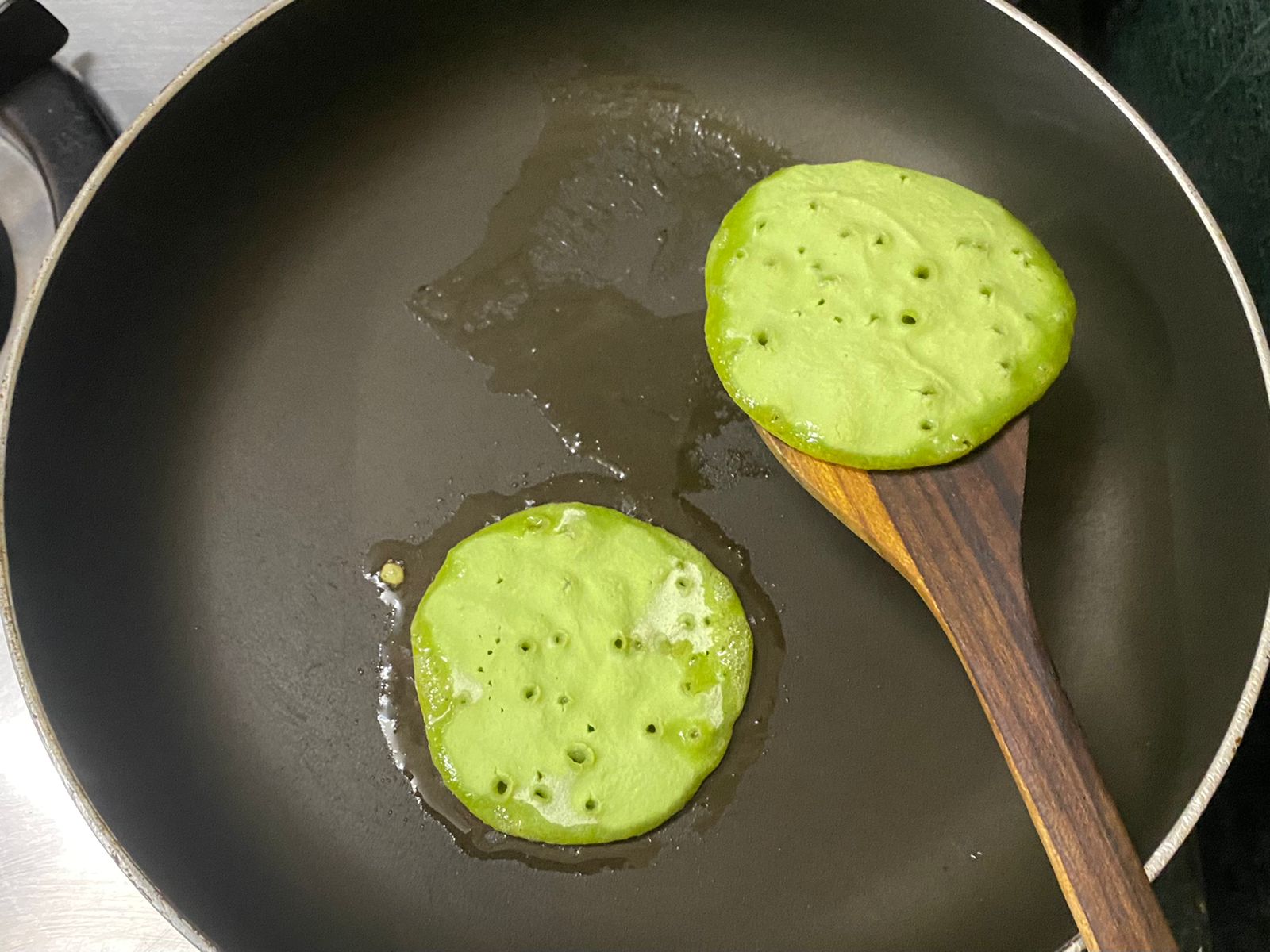 Green Garlic Pancakes Recipe