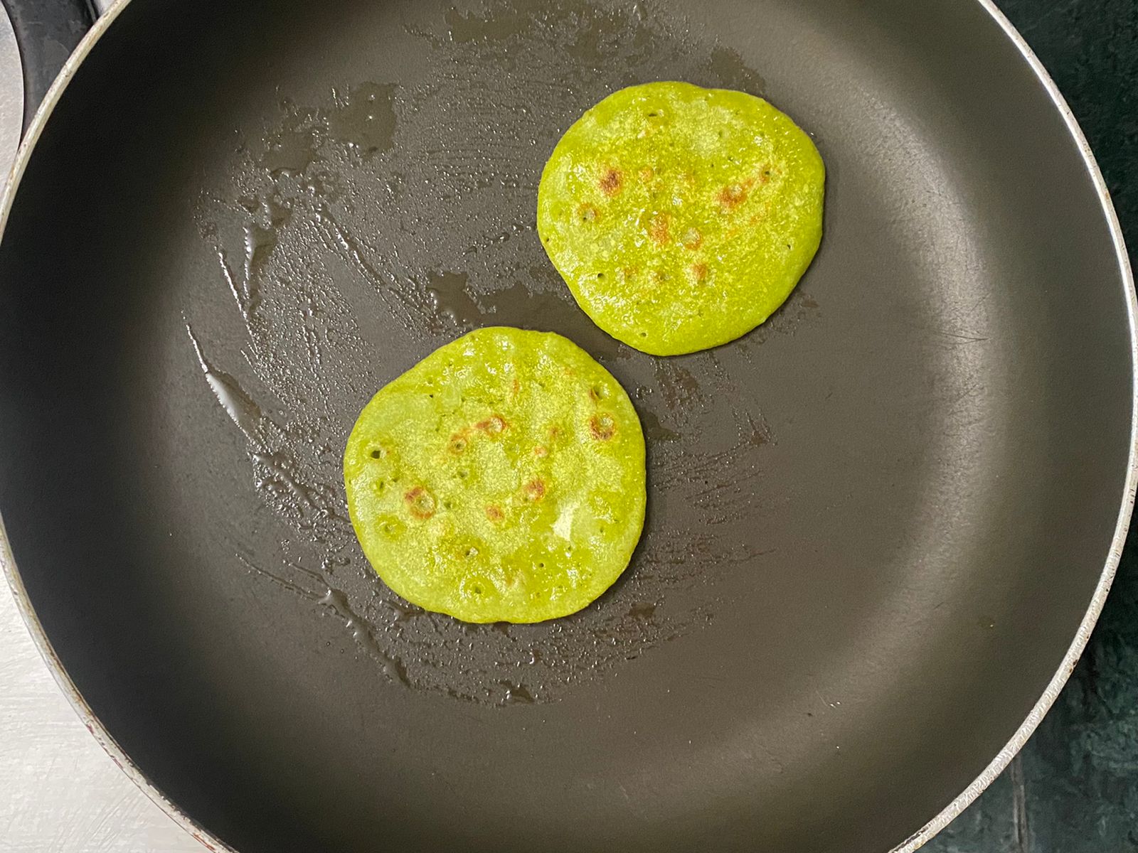 Green Garlic Pancakes Recipe