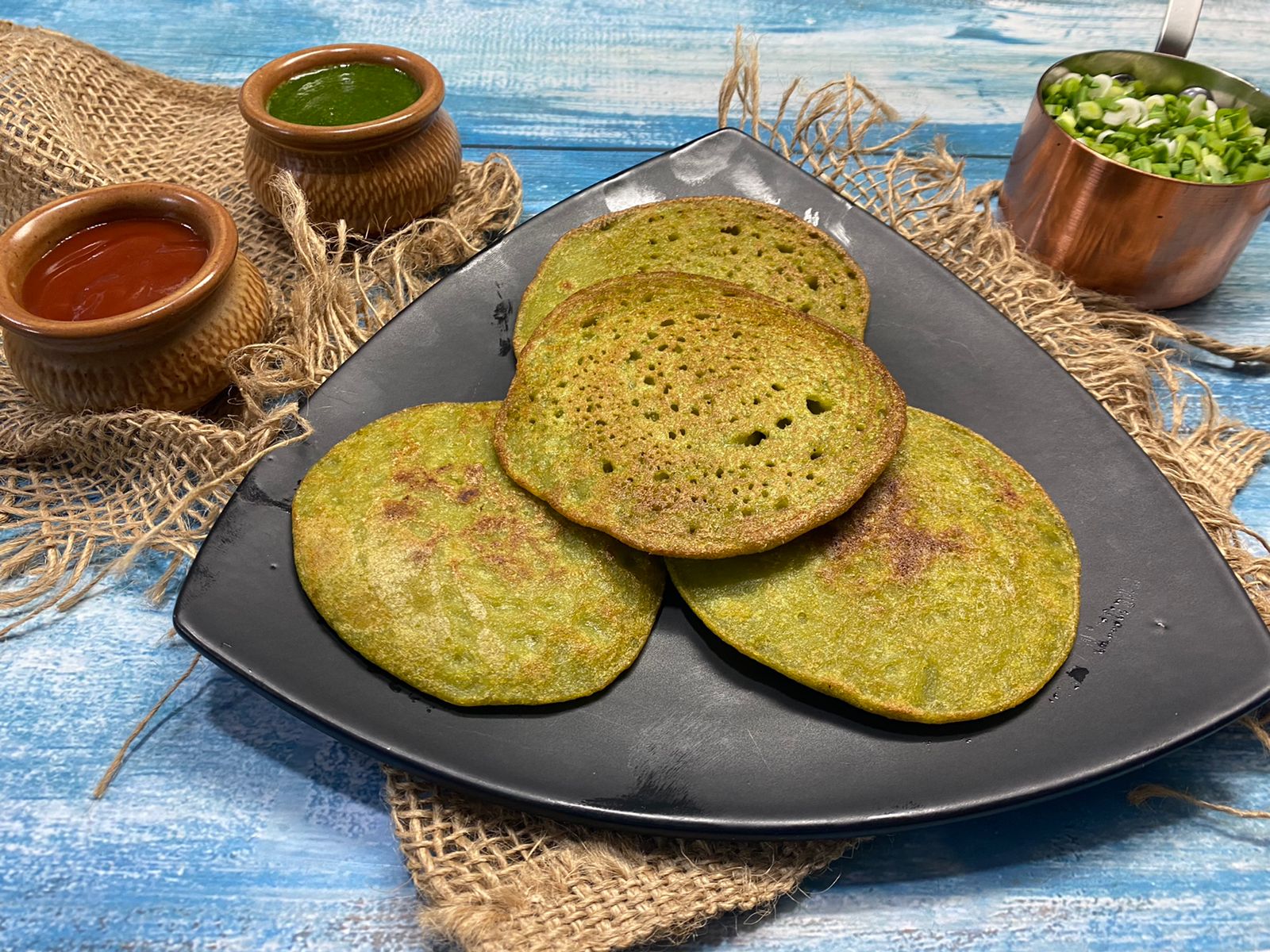 Green Garlic Pancakes Recipe