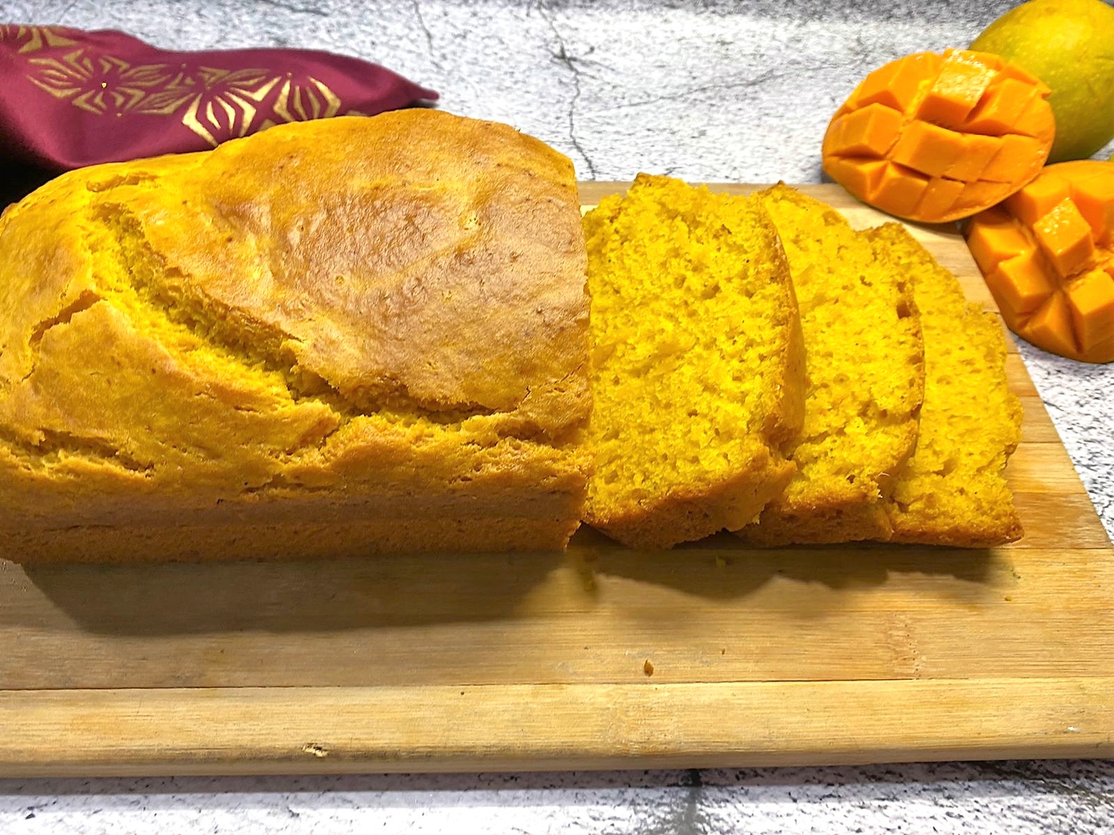 Eggless Mango Cake Recipe