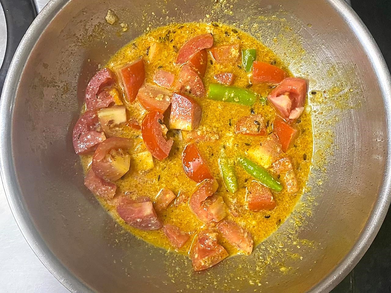 Malai Tamatar Recipe