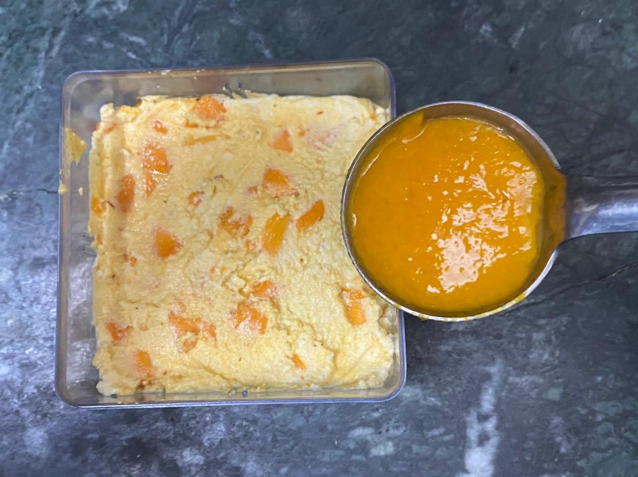 Layered Mango Sandesh Recipe