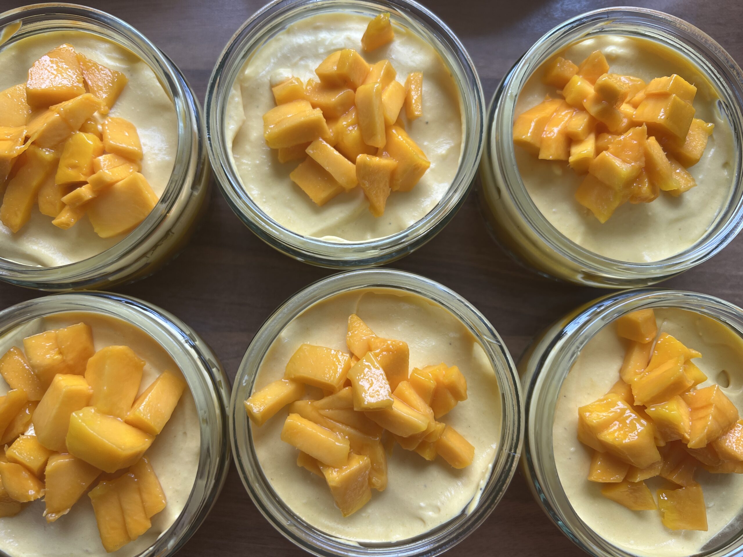 Eggless Mango Mousse Recipe