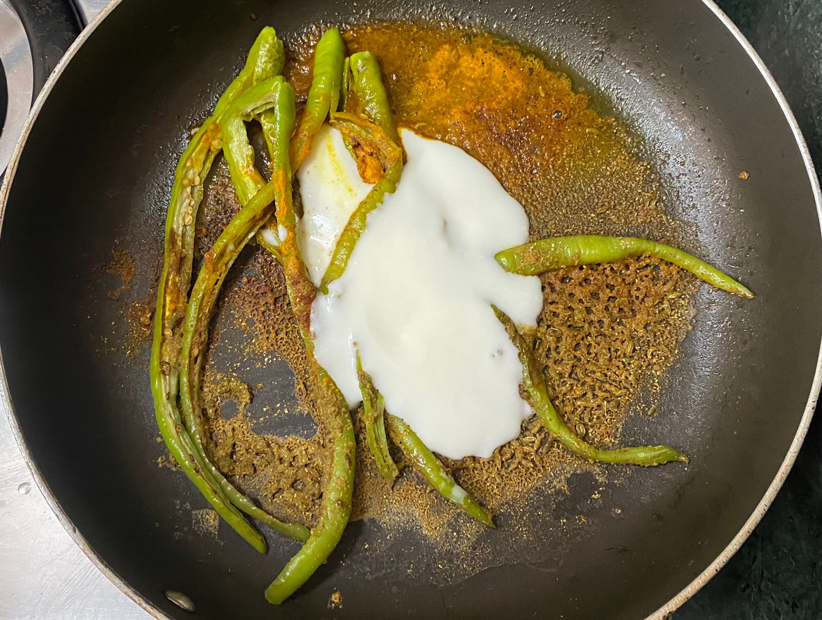 Dahi Wali Mirchi Recipe