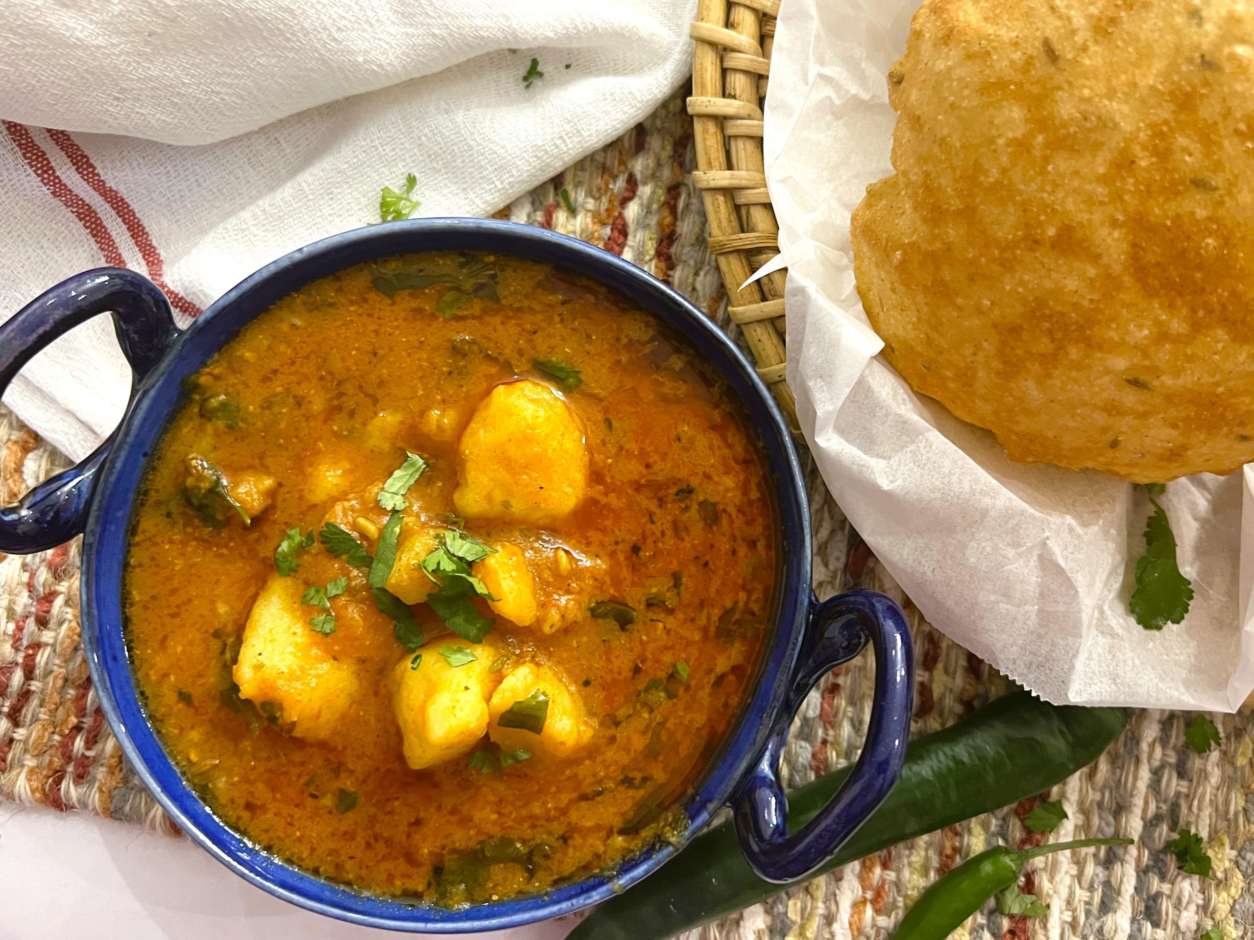 Hing Wale Aloo Recipe