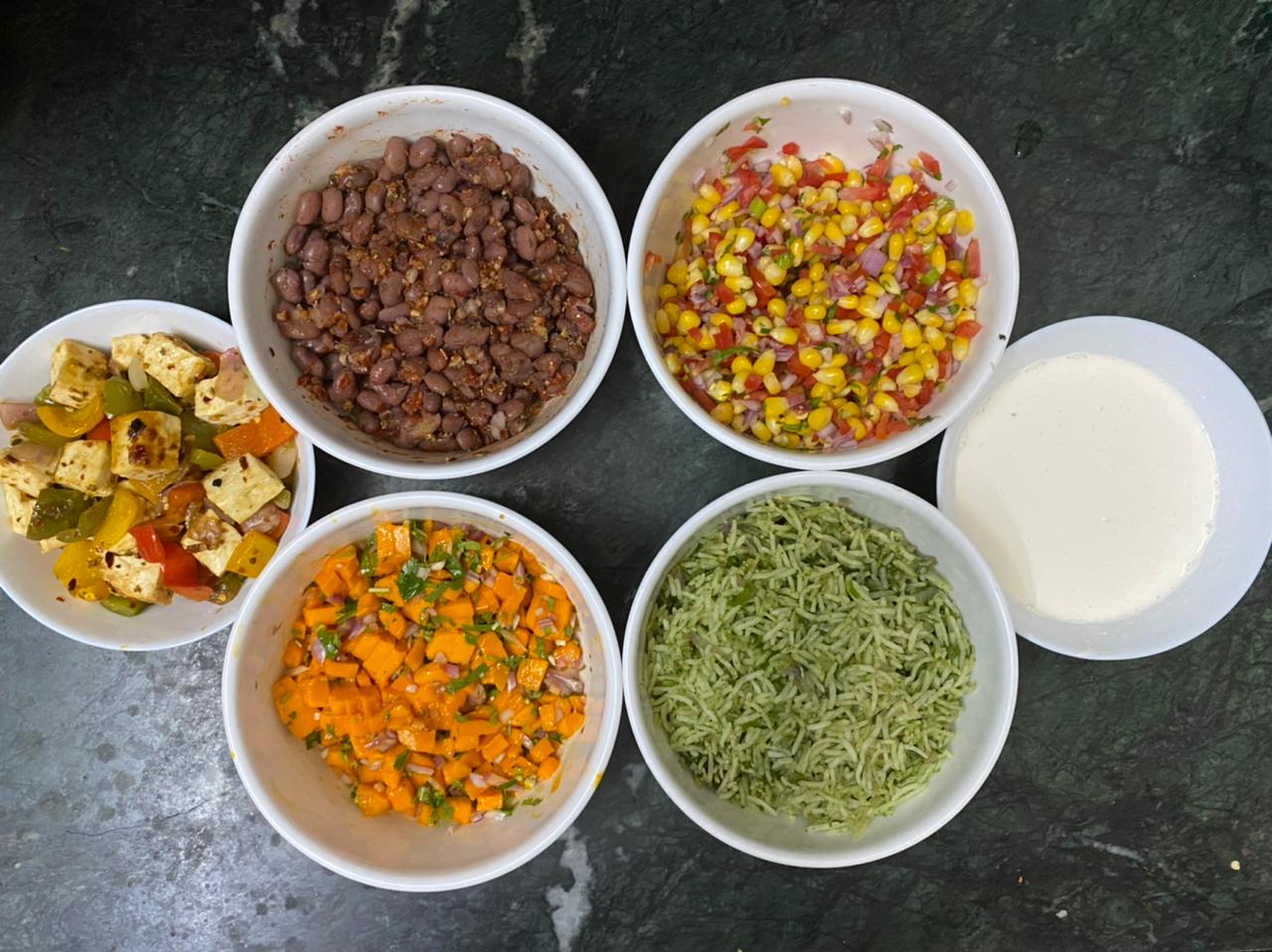 Indo- Mexican Burrito Bowl Recipe