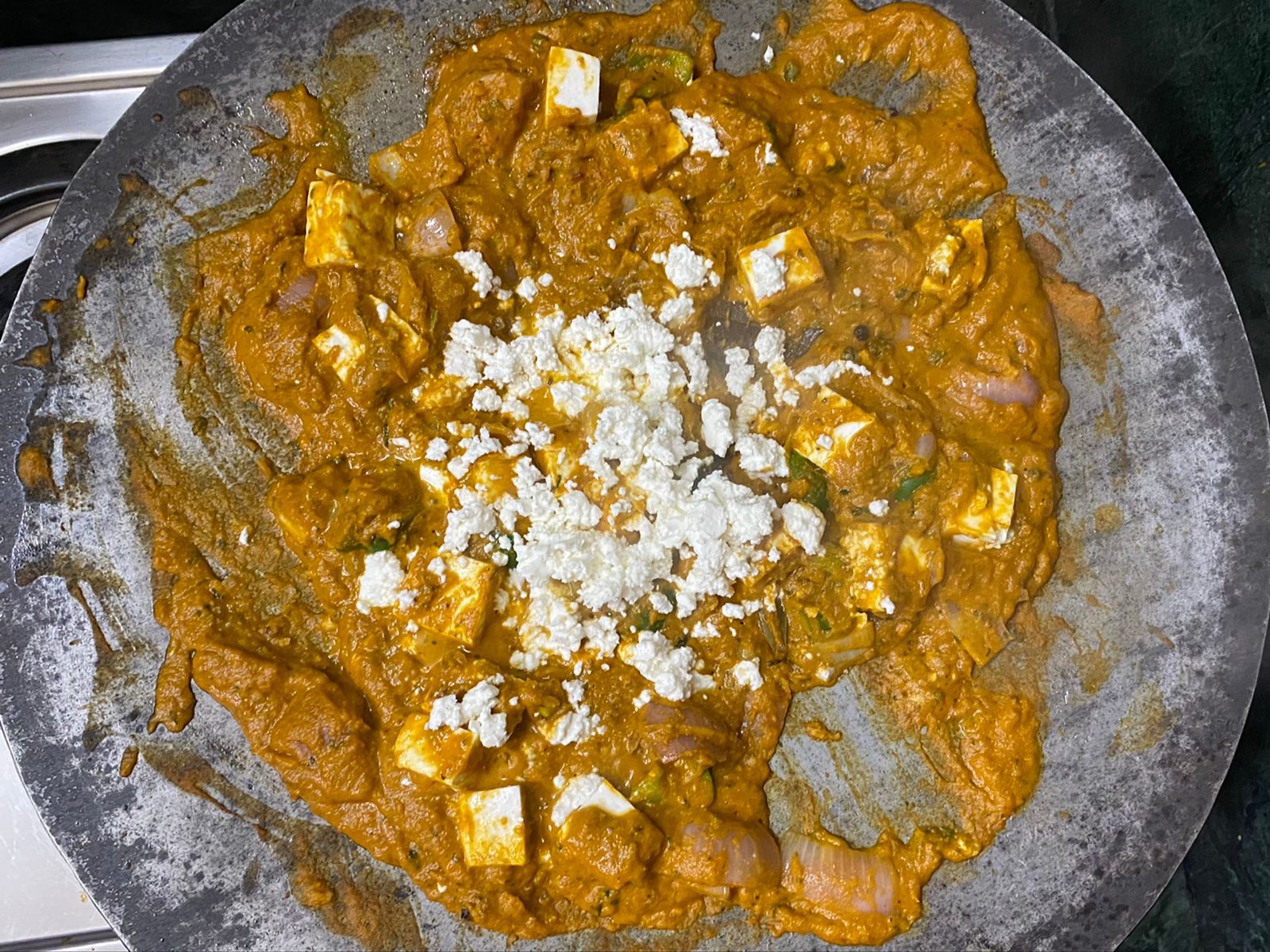 Tawa Paneer Recipe