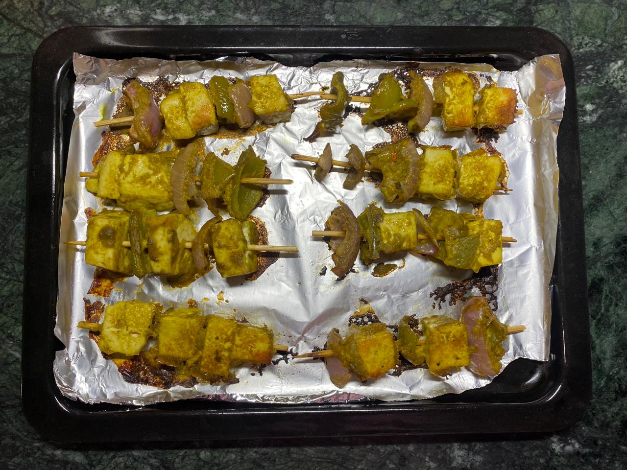 Haryali Paneer Tikka Recipe