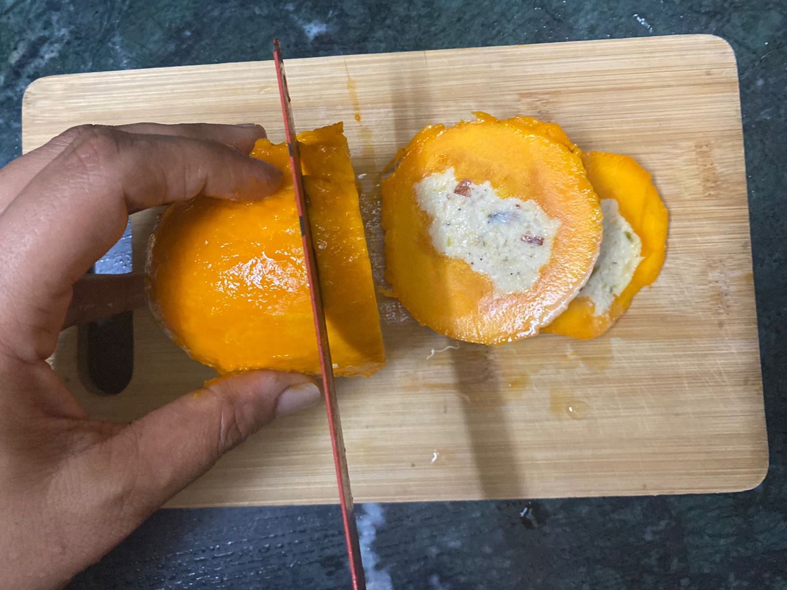 Stuffed Mango Kulfi Recipe