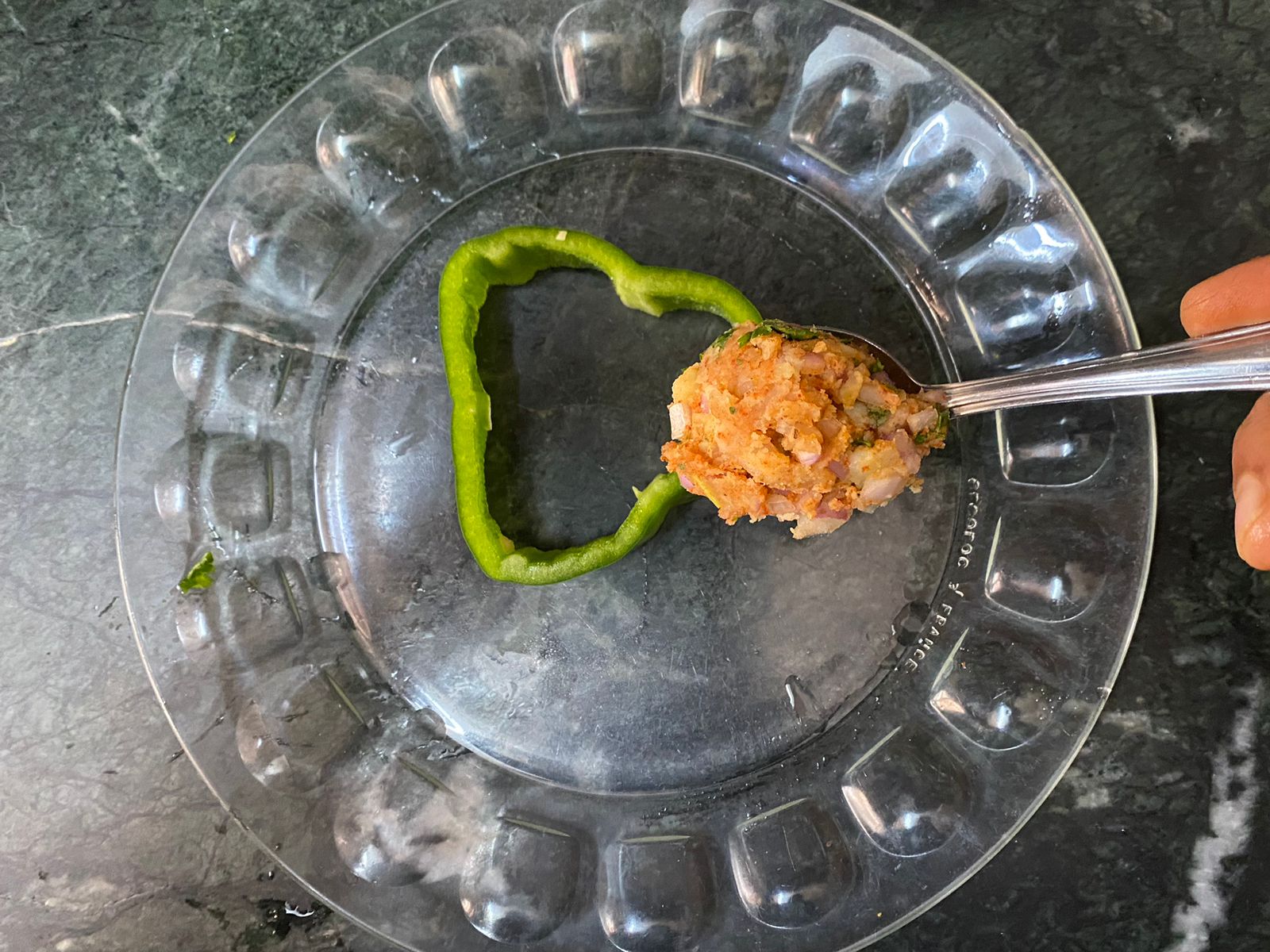 Stuffed Pepper Rings Recipe