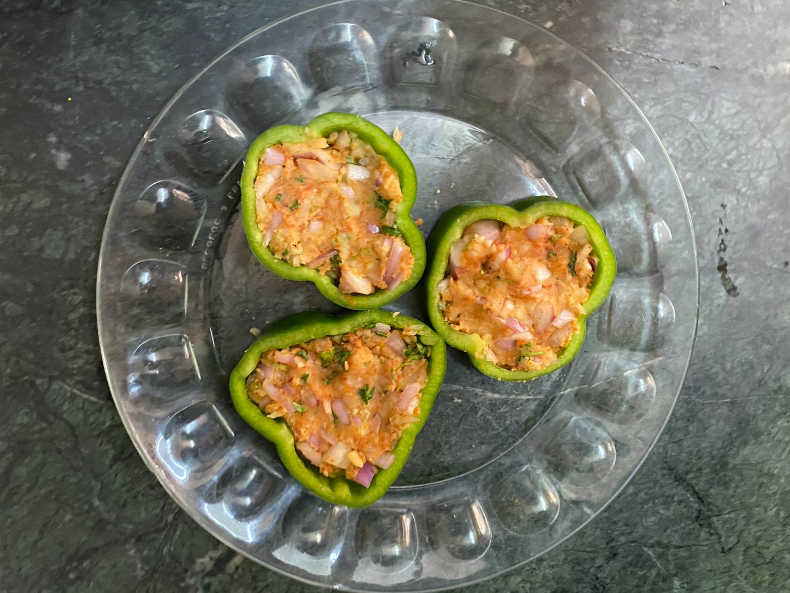 Stuffed Pepper Rings Recipe