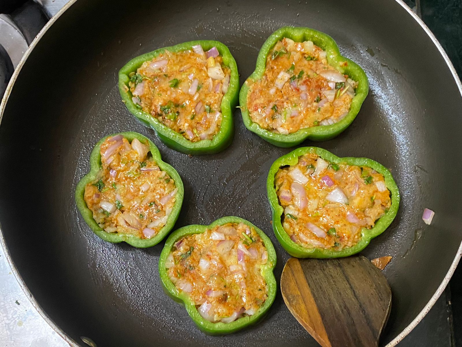 Stuffed Pepper Rings Recipe