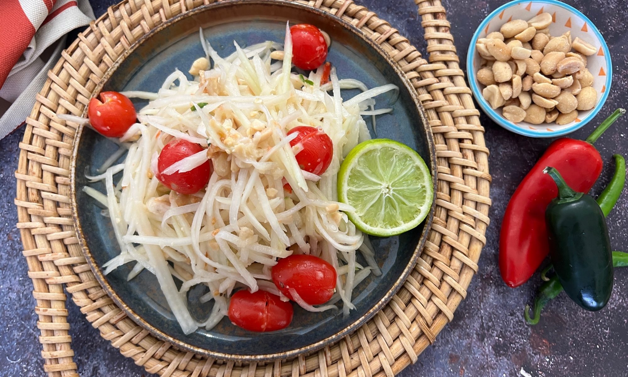 Thai Green Papaya Salad Recipe