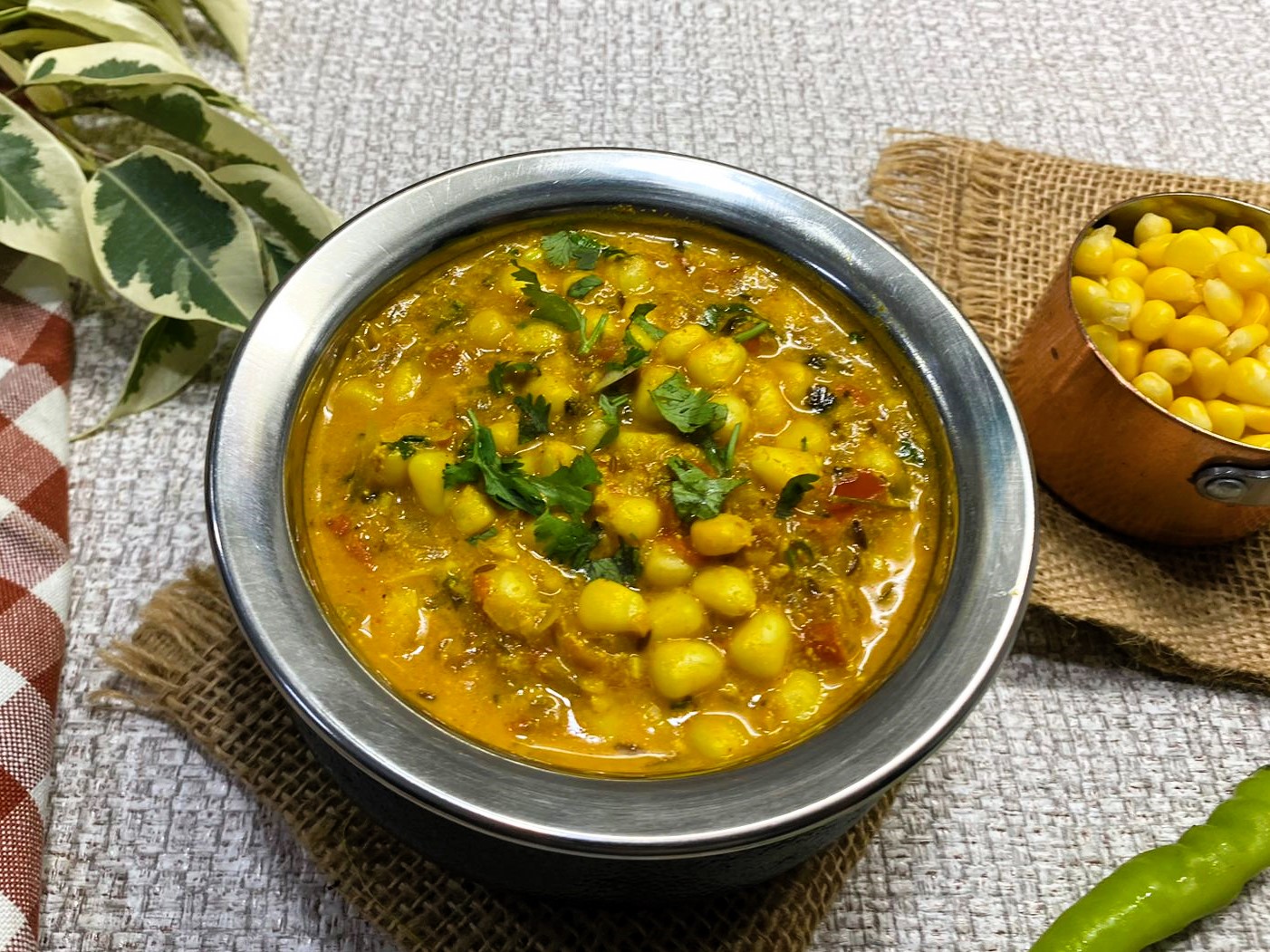 Creamy Masala Corn Recipe