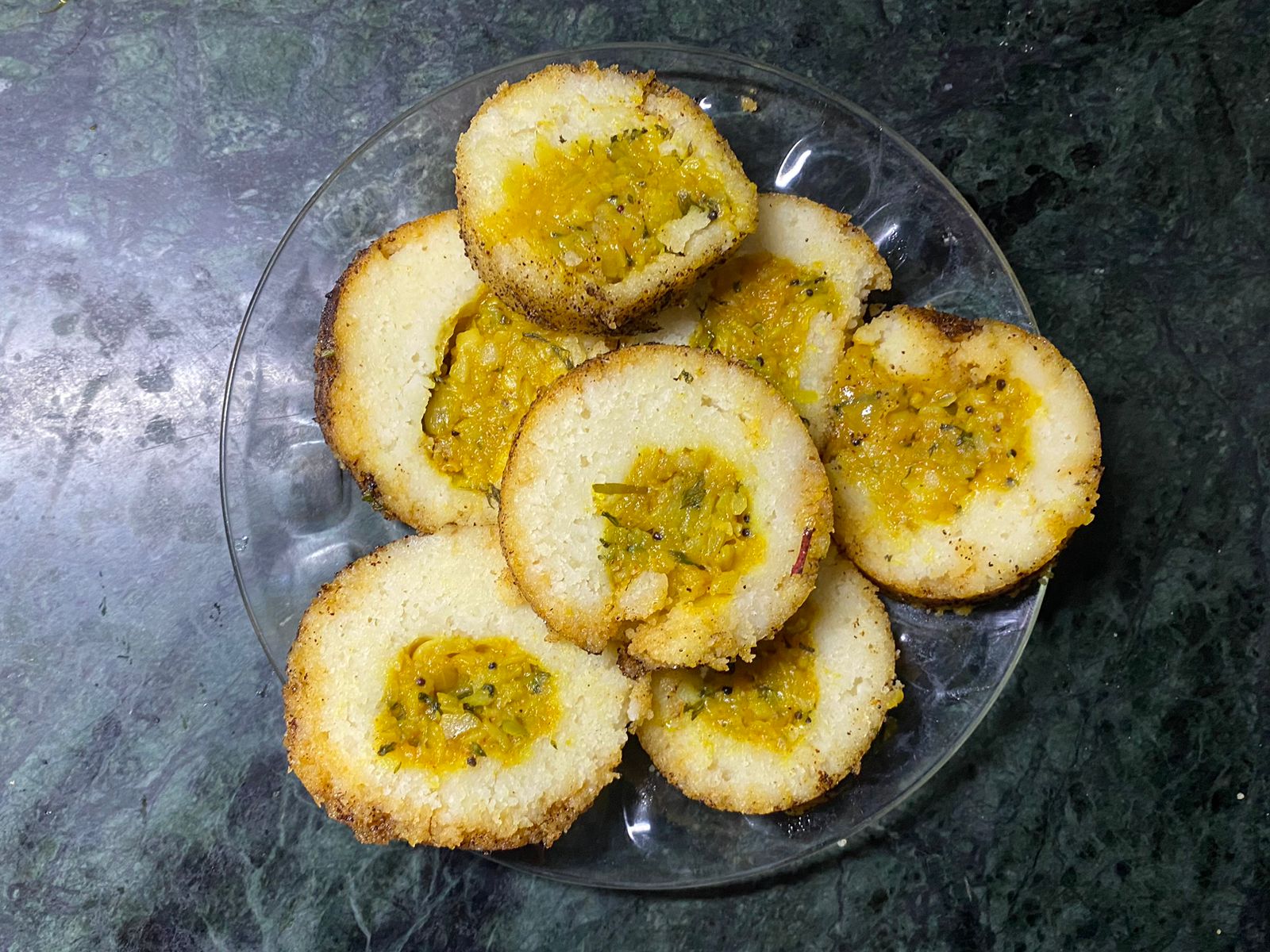 Stuffed Dhokla Roll Recipe