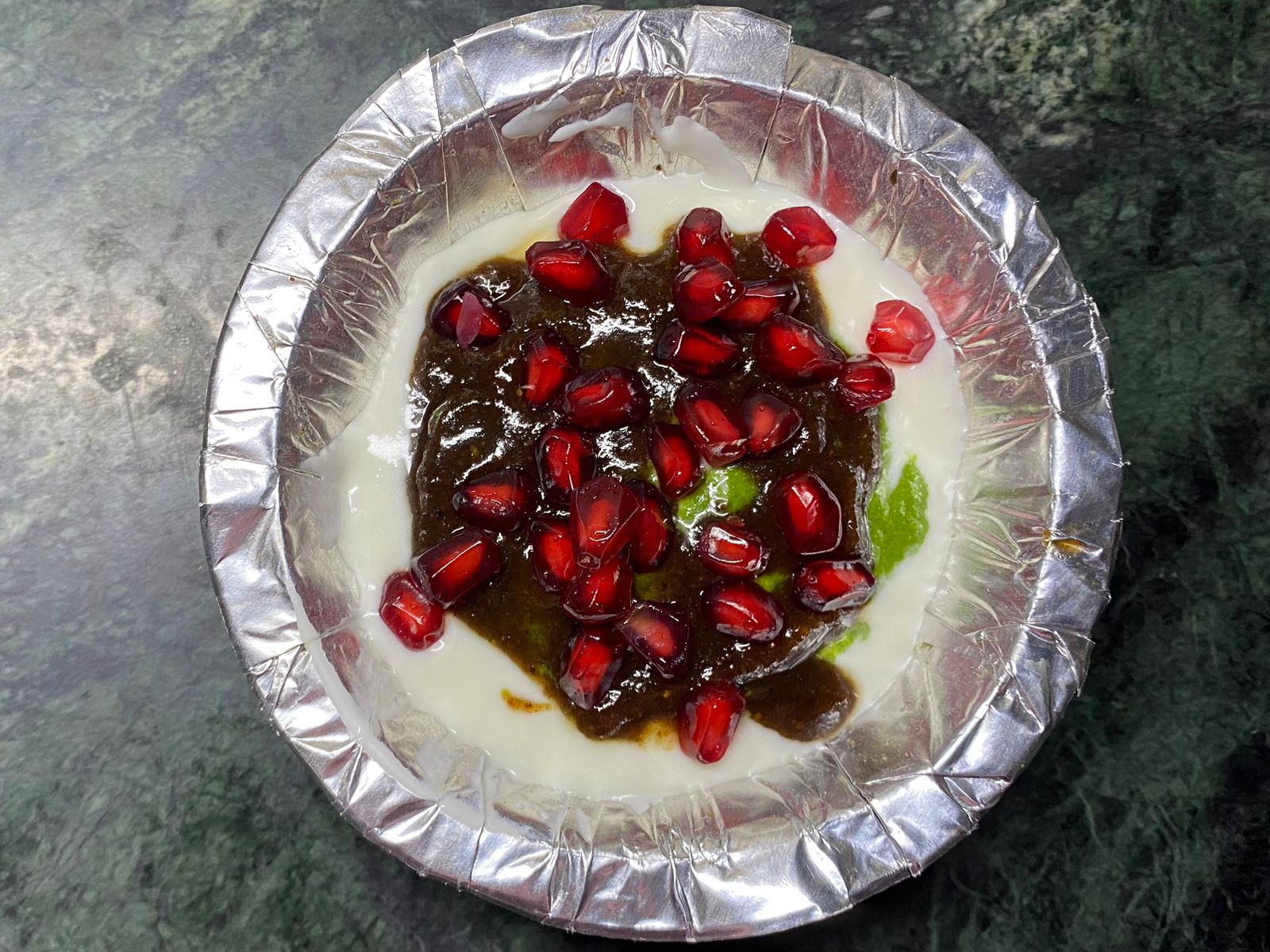 Fasting Aloo Tikki Chaat Recipe