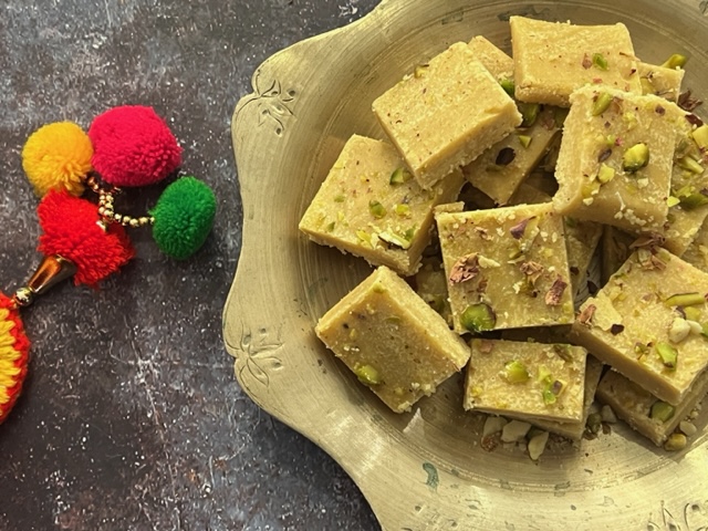 Besan Burfi Recipe