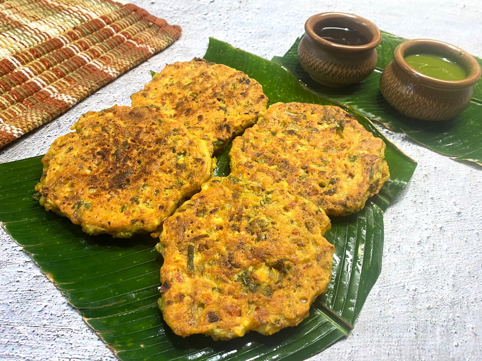 Vegetable Moong Dal Chilla