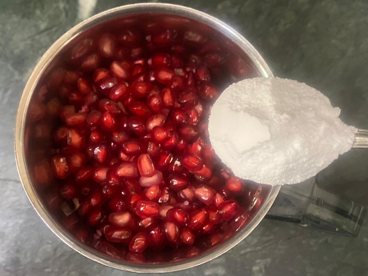 Pomegranate Coconut Cooler