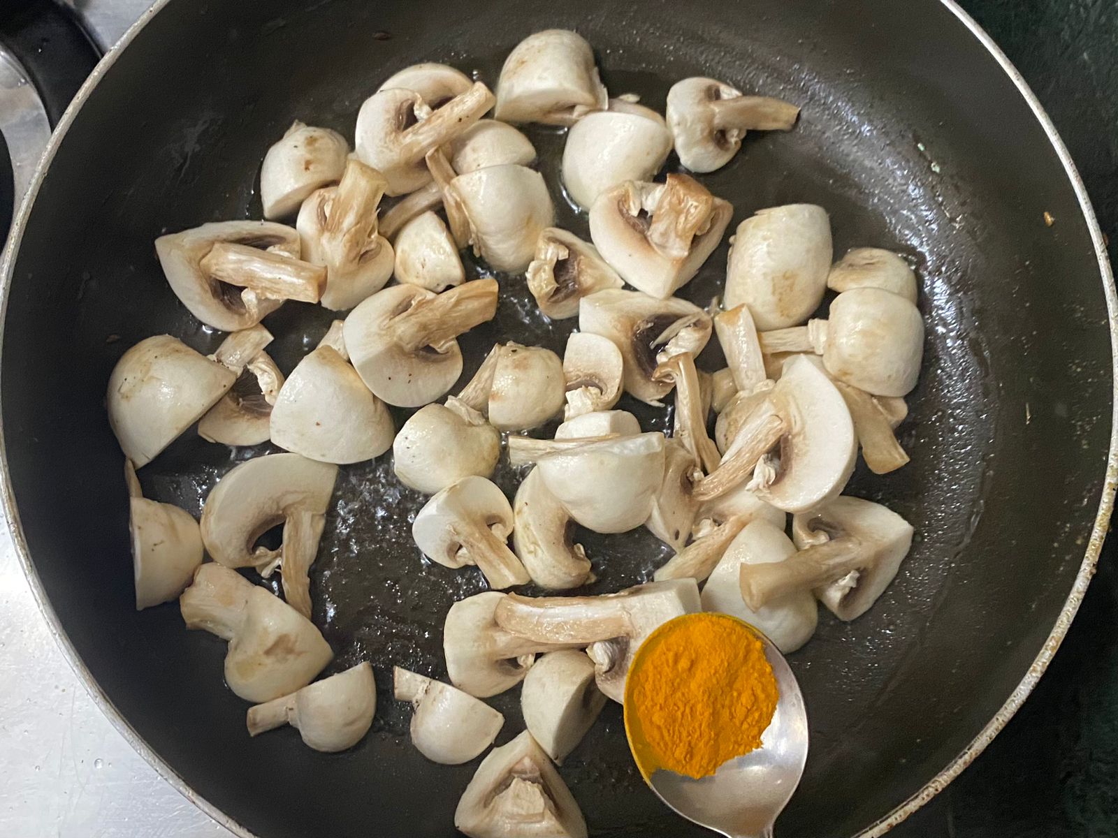 Mangalorean Mushroom Ghee Roast