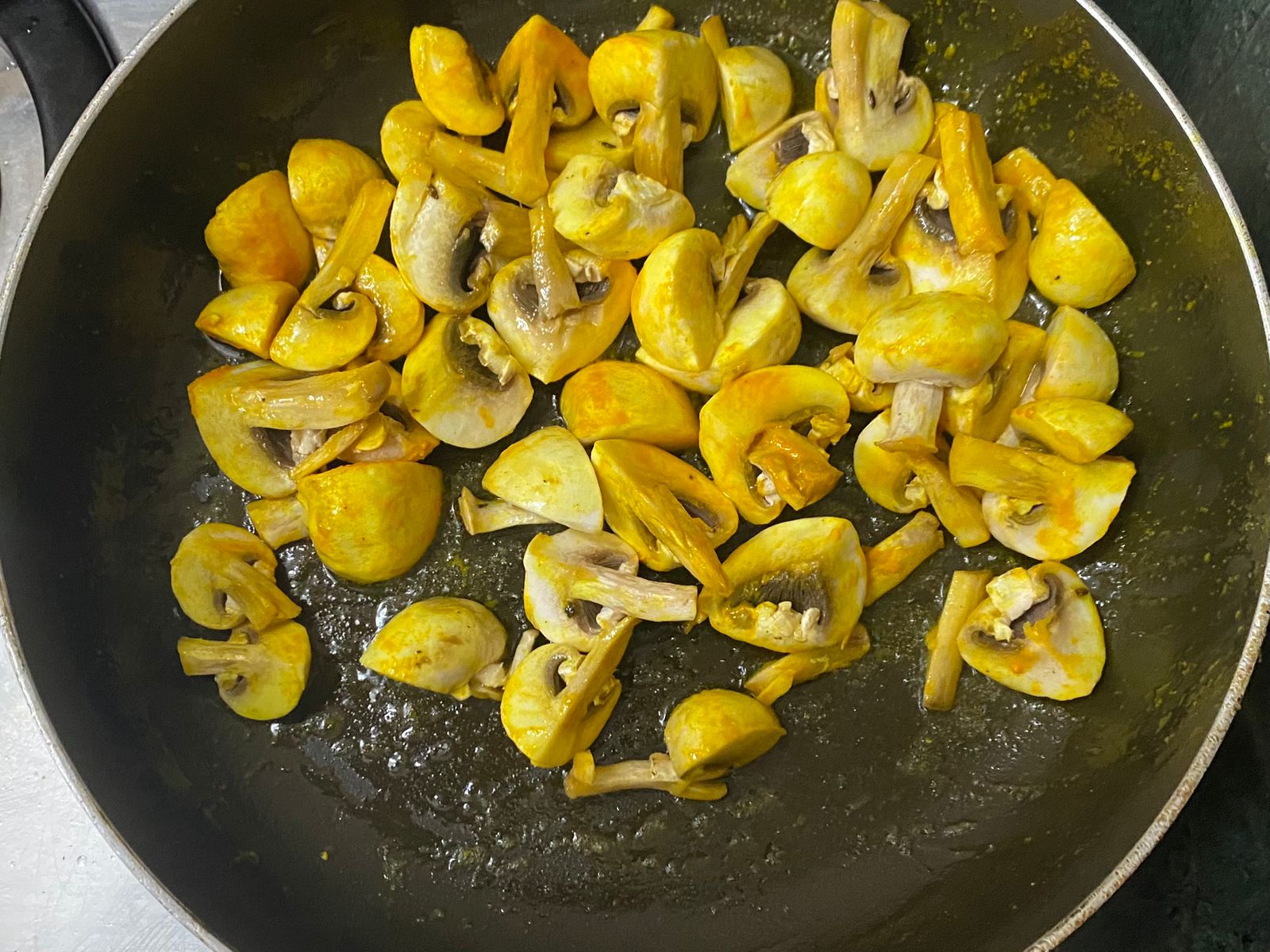 Mangalorean Mushroom Ghee Roast