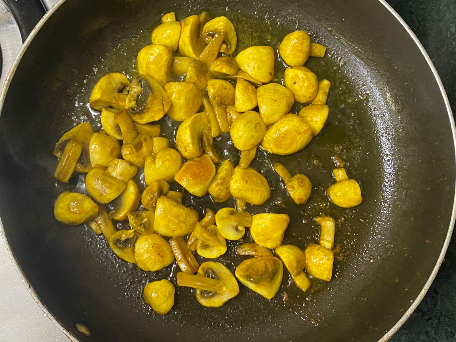 Mangalorean Mushroom Ghee Roast