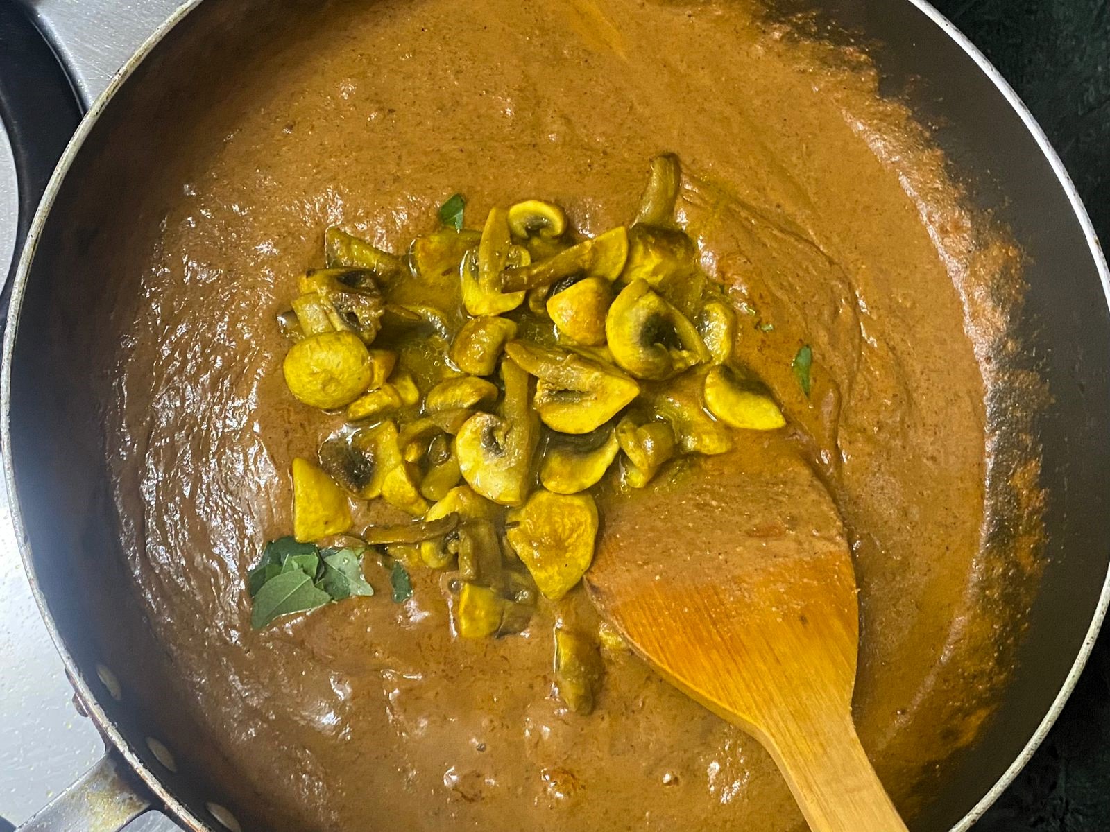 Mangalorean Mushroom Ghee Roast