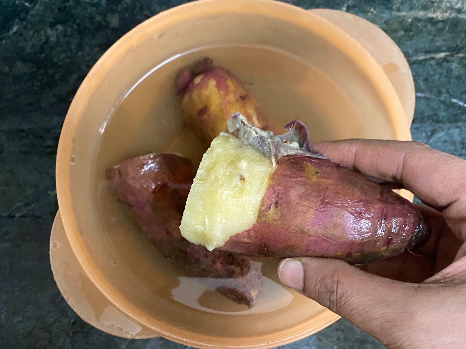 Sweet Potato Chaat