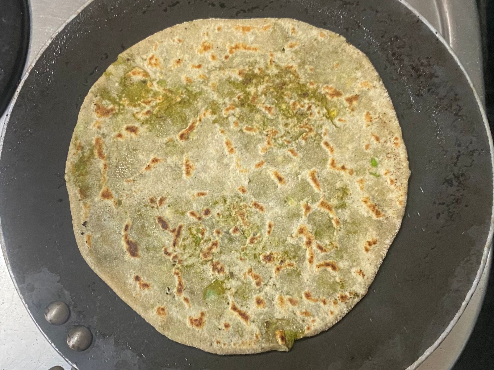 Matar Paratha