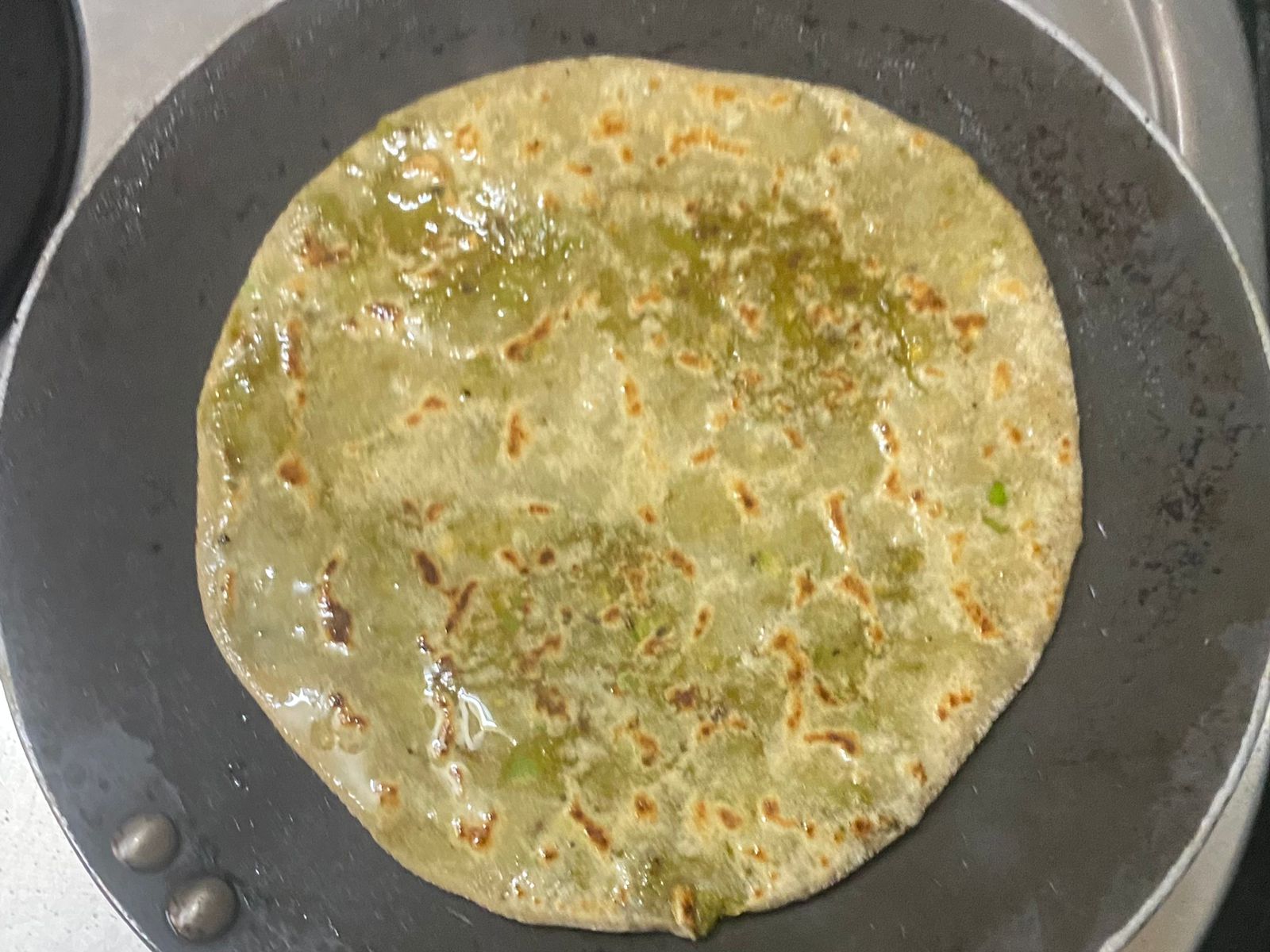 Matar Paratha