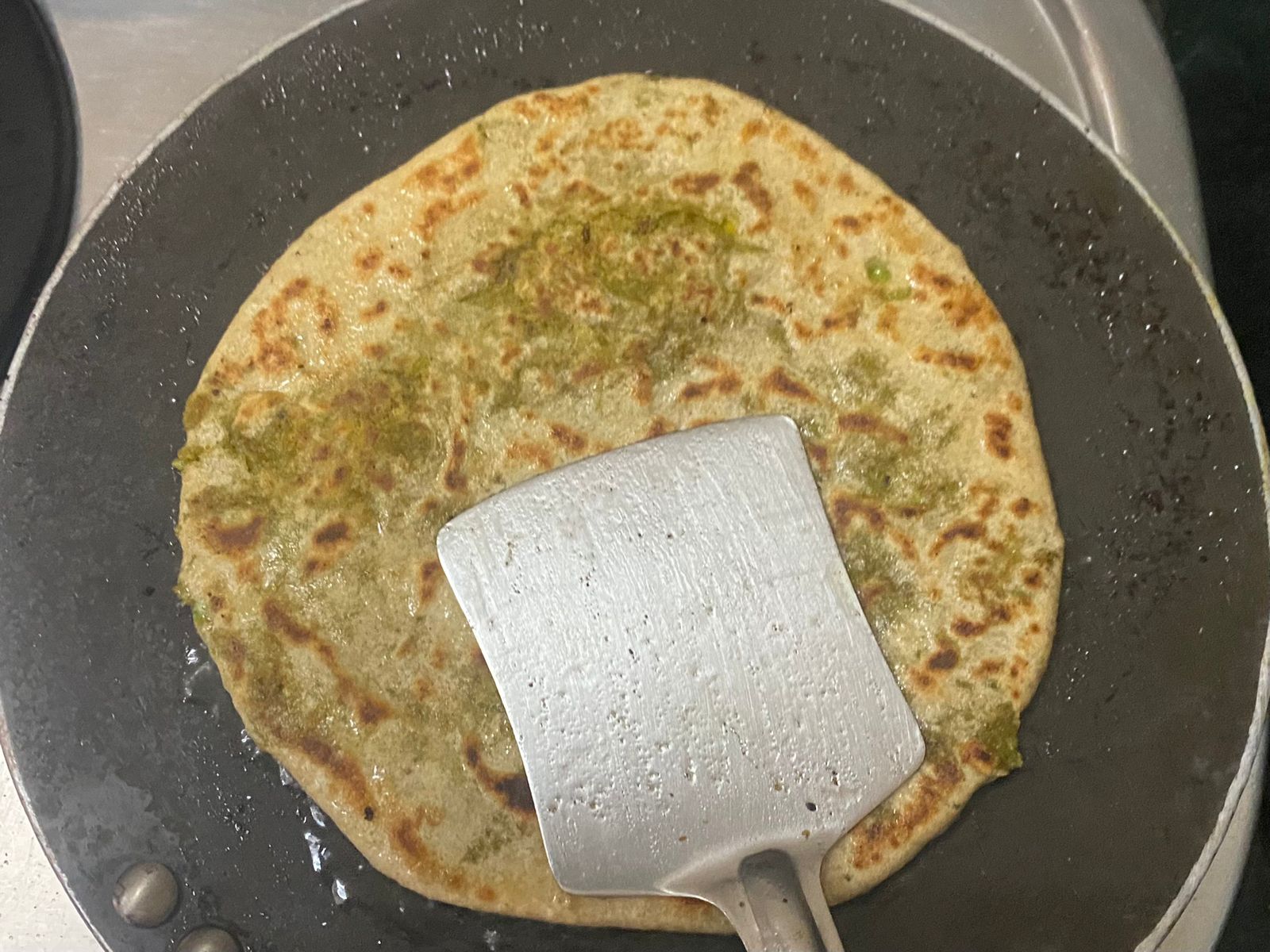 Matar Paratha